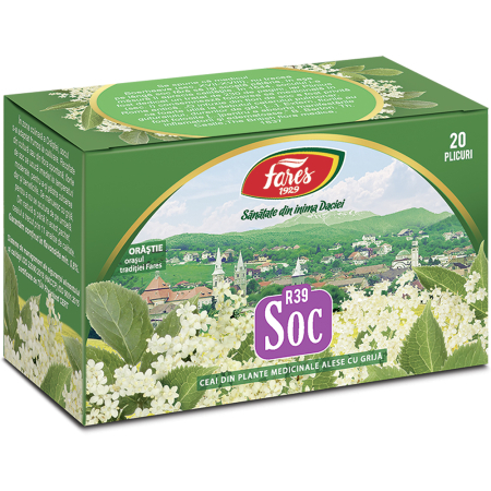 Dieta Si Wellness - Ceai Soc Fares R39 20 plicuri