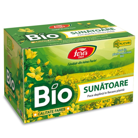 Ceaiuri - Ceai Sunătoare Bio N167 x 20 doze Fares