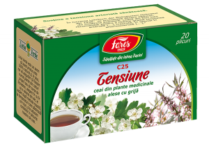 Dieta Si Wellness - Ceai Tensiune C25 Fares 20 plicuri