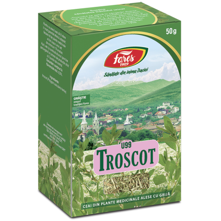 Dieta Si Wellness - Ceai Troscot Iarbă 50 g Fares