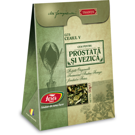 Ceaiuri - Ceai V Prostata și Vezică Fares 50 g