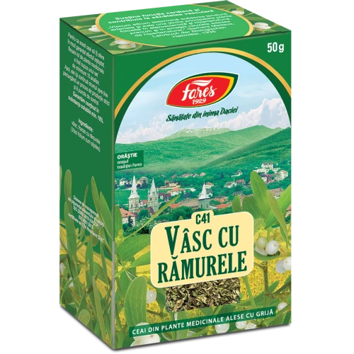 Dieta Si Wellness - Ceai Vâsc cu Rămurele C41 50 g Fares