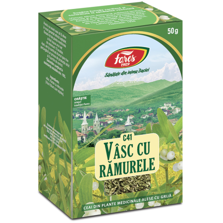 Dieta Si Wellness - Ceai Vâsc cu Rămurele C41 50 g Fares