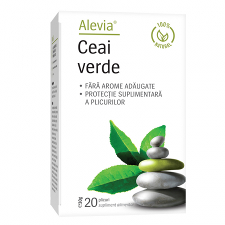 Digestie și metabolism - Ceai verde, 20 plicuri