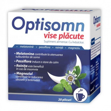 Somn liniștit - Optisomn Vise Placute X 20 Plicuri