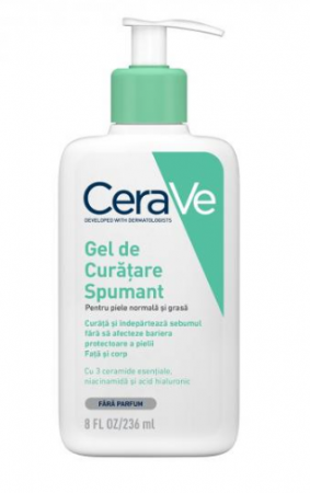 De toate cele.... - CeraVe Gel de curatare spumant pentru piele normal-grasa, 236 ml