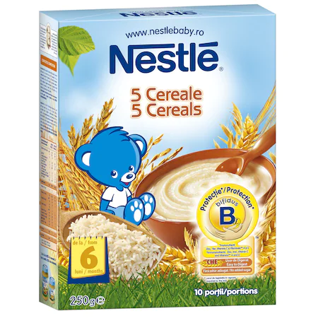 Puiul mamei - Nestle 5 Cereale, 250 g