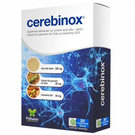 Vreau să țin minte! - Cerebinox, 30 comprimate filmate
