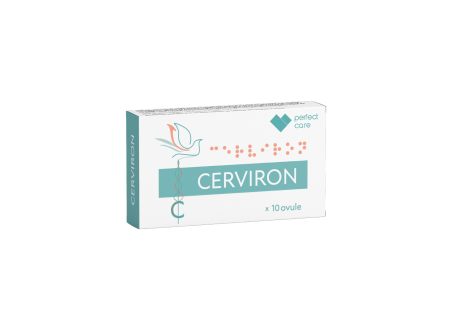 Multivitamine si minerale adulti - Cerviron Perfect Care 10 ovule