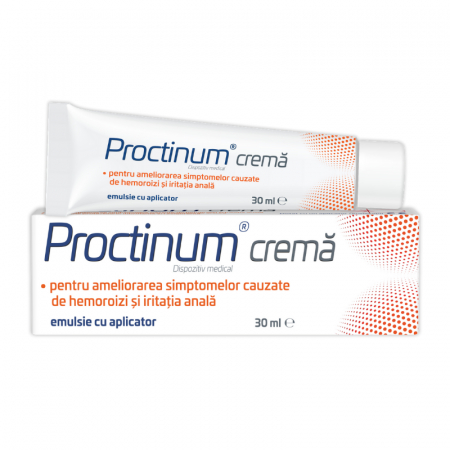 Nu pot sta pe scaun... (Antihemoroidale) - Proctinum Crema X 30ML