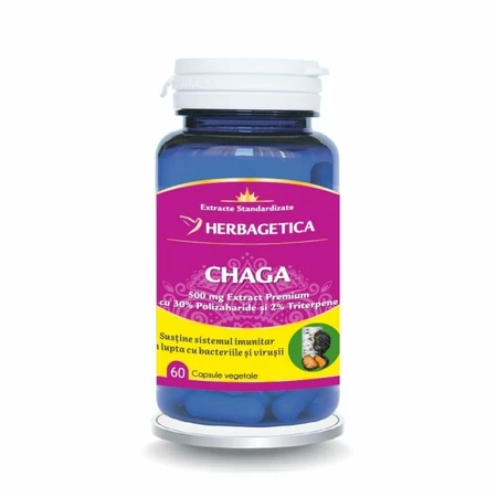 Altele - Chaga , 60 Capsule Vegetale