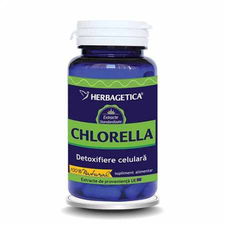 Promoțiile lunii - Chlorella Detoxifiere celulara, 60 capsule