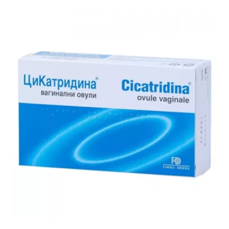 Medicamente Otc - Cicatridina Plus Ovule Vaginale 10 bucăți