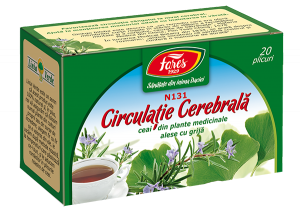 Vai, am uitat! Nu, n-am uitat! Mă concentrez! (Memorie și concentrare) - Ceai Circulatie cerebrala (N131), 20 plicuri