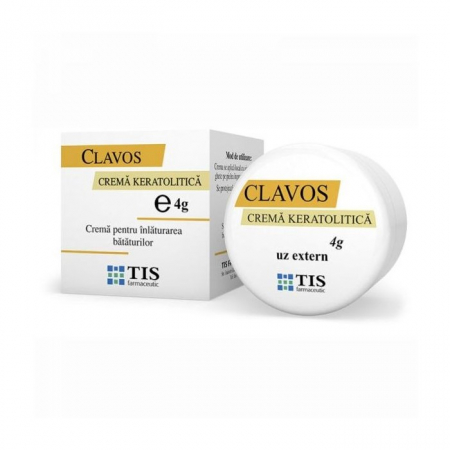 PRODUSE - Clavos Cremă Keratolitica Pentru Inlaturarea Bataturilor X 4G