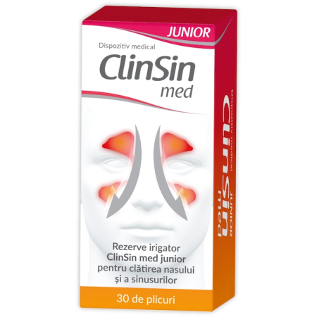 Multivitamine si minerale copii - ClinSin Med Junior 30 plicuri, NATUR PRODUKT