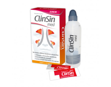 PRODUSE - ClinSin Med Junior Irigator+16Plicuri X 1Set