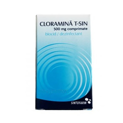 PRODUSE - Cloramină T-Sin 500Mg X 50 Comprimate