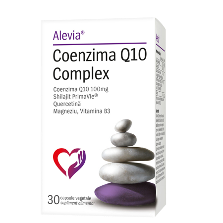 Cardiologie - Coenzima Q10 Complex Alevia 30 capsule vegetale