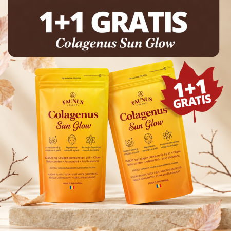 Colagen lichid - Colagenus Sun Glow Pudra 330 g Faunus Plant