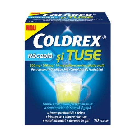 Vitamine si suplimente - Coldrex Sinumax Raceala si Tuse x 10pl