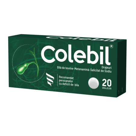Antiacide - Colebil X 20Drj - Biofarm