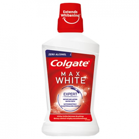 PRODUSE - Colgate max white expert apa de gura, 500 ml