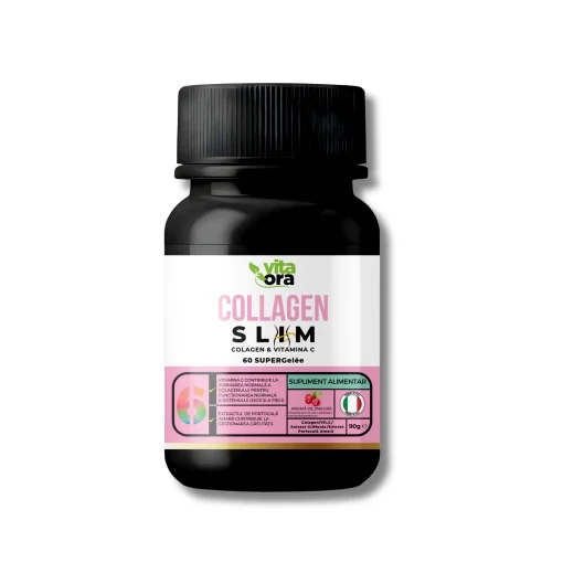 Controlul Greutatii - Collagen Slim X 60 jeleuri VitaOra