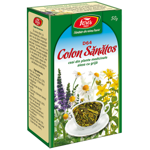 Oferte și reduceri - Ceai Colon sanatos (D64), 50 g