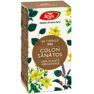 PRODUSE - Colon sanatos (D66), 63 capsule
