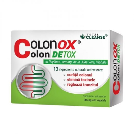 Vitamine Si Suplimente - Colonox Colon Detox 30 capsule vegetale