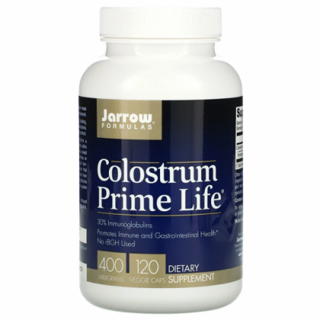 Imunitate - Jarrow Formulas Colostrum Prime Life 400 mg, 120 capsule vegetale