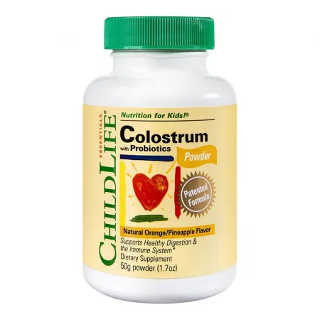Imunitate - Colostrum with Probiotics Childlife Essentials , 50 g