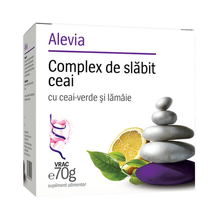 PRODUSE - Complex de Slăbit cu Ceai Verde și Lămâie Vrac 70 g
