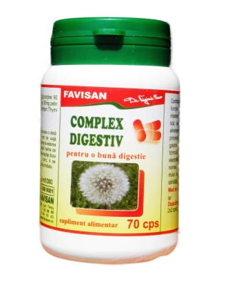 Enzime digestive - Complex Digestiv 70 capsule Favisan
