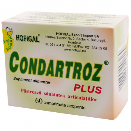 PRODUSE - Condartroz Plus, 60 comprimate