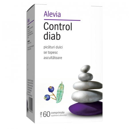 Sunt plinuț, dar nu chiar îmi place.... - Control diab, 60 comprimate