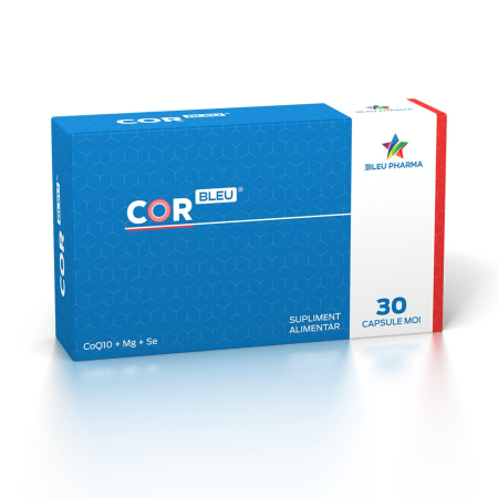 Multivitamine si minerale adulti - Corbleu 30 capsule Bleu Pharma