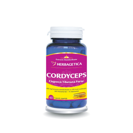 Vitamine Si Suplimente - Cordyceps 60 capsule Herbagetica