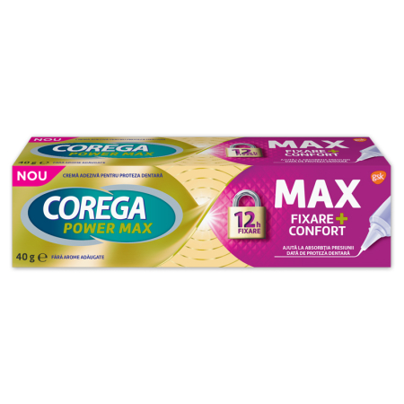 Ingrijire personala - Corega Power Max Fixare+Mentol X 40G