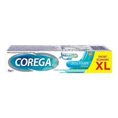 Ingrijire Orala - Corega Ultra Fixare Crema Adezivă pentru proteză dentară, 70 g