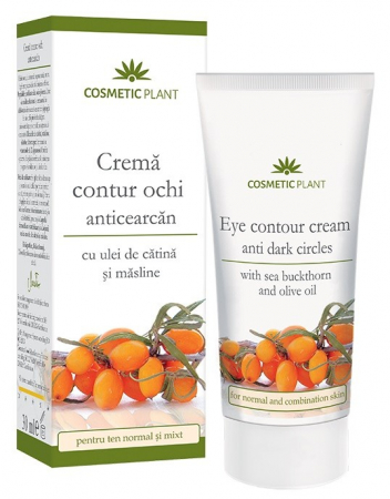 PRODUSE - Crema contur ochi anticearcan cu ulei de catina si masline, 30 ml