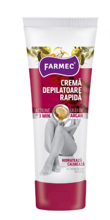Altele - Farmec Cremă depilatoare rapidă (argan) (8200), 150 ml