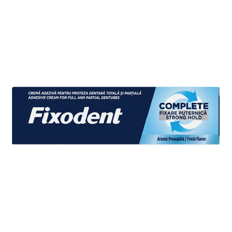 Creme si unguente - Cremă adezivă pentru proteza dentară Fresh Complete 47 g Fixodent