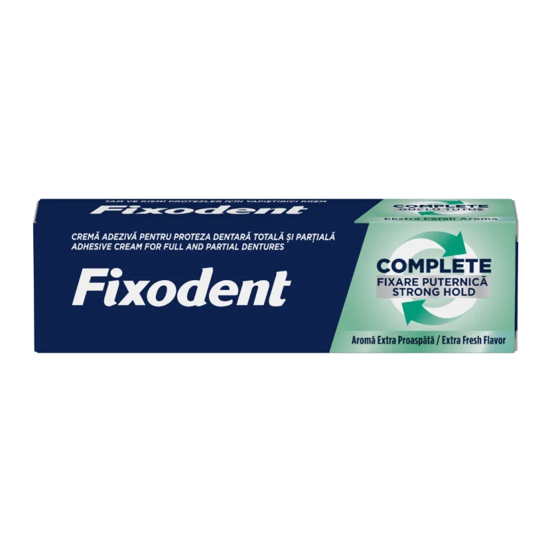 Tratamente bucale - Crema adezivă pentru proteză Fixodent Complete Fresh 70 g