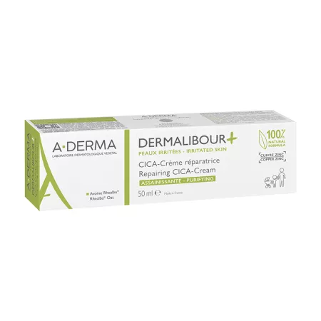 Dermato-cosmetice - Crema anti-iritatii Dermalibour+Cica , 50ml
