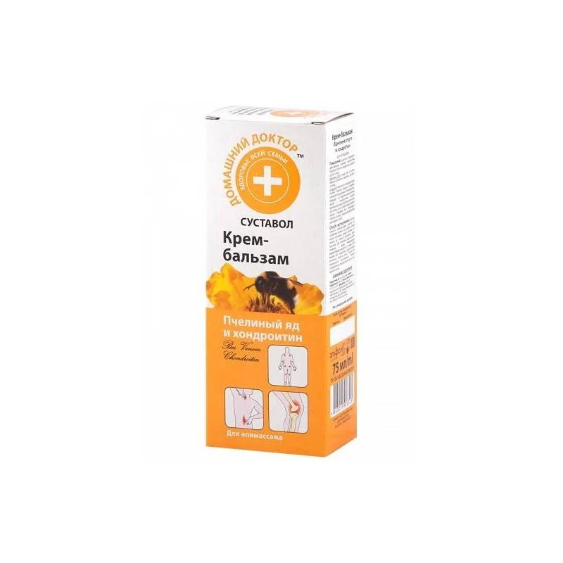 PRODUSE - Crema antiinflamatoare cu venin de albine si chondroitin - Doctorul Casei, 75 ml