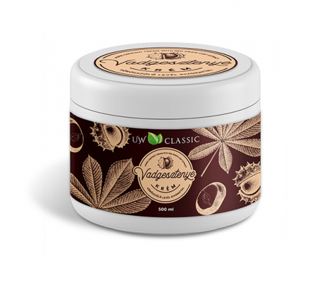 Circulatie periferica deficitara - Crema cu extract de castan salbatic si struguri rosii, 500 ml