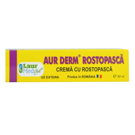 PRODUSE - Aur Derm Rostopasca Crema cu rostopasca si extract uleios din rasina de conifere, 50 ml