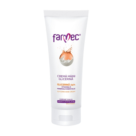 Ceaiuri - Cremă de mâini cu glicerină Farmec 150 ml